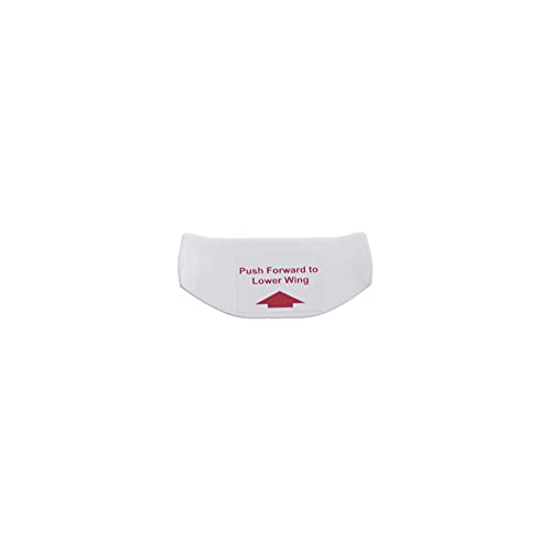 Motorcycle RX7X RX-7X RX-7V Racing Air Spoiler Wing Diffuser Extension Optinal Parts for RX7X RX-7X RR5 RX7-RR5 RX-7V (White) - color: White