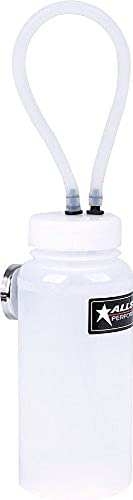 Allstar Performance ALL11018 Bleeder Bottle with Magnet, white - style: Magnet