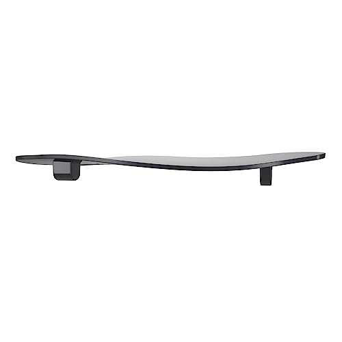 Advanblack Black Pearl Side Wings Air Deflectors, Fairing Side Wing Windshield, Fairing Side Shield, Adjustable Wind Deflectors, Compatible for Harley Touring Street Electra Glide 2014-2023 - color: Black Pearl