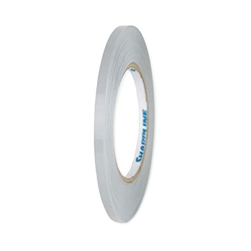 Sharpline Professional Pinstriping Tape Reflective, 1/4 in. x 50 ft. (Black)