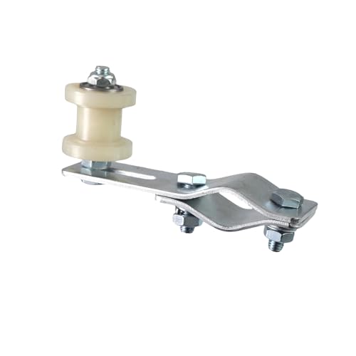 Chain Tensioner Adjuster W/8mm chain tensioner Guide wheel for 49cc 60cc 66cc 80cc Engine Motorized Bicycle Dirt Bike ATV bicycles(White) - color: white