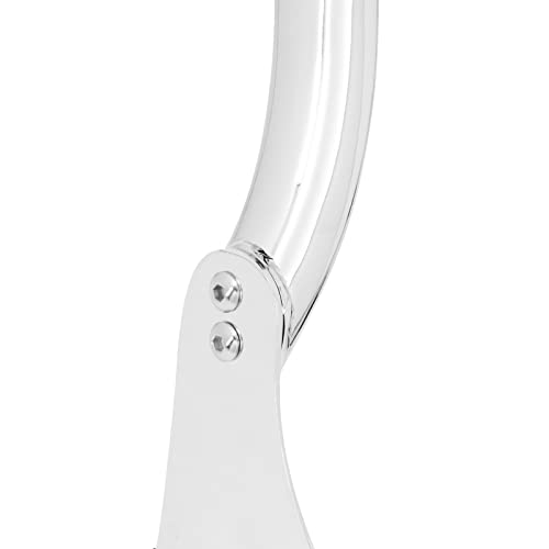 09-25 Sissy Bar Backrest, Detachable Passenger Backetst Sissy Bar Fit for Harley Touring Street Glide Road Glide Road King Electra Glide 2009-2025 Chrome - color: Chrome, size: 22"- Detachable Split