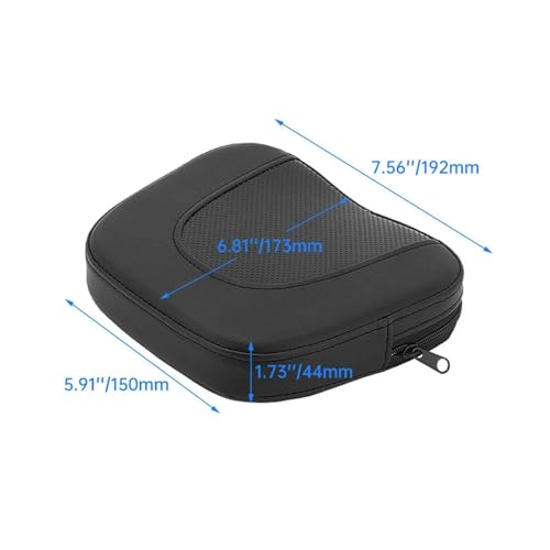 Rider Backrest Motorcycle Pad Rear Backrest Cushion Driver Passenger
