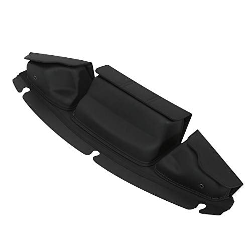 TCT-MT 3 Pocket Windshield Bag Pouch Fairing Bag Fit For Harley Touring 2014-2021 FLHT, FLHTC, FLHX, FLHTK, FLHTCU Electra Glide, Street Glide,Trike Models Black