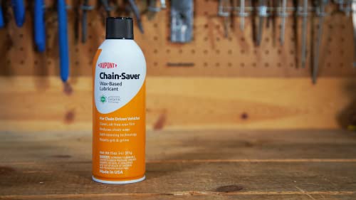 DuPont Chain-Saver Dry Self-Cleaning Lubricant Aerosol, 14 oz - size: 14 oz