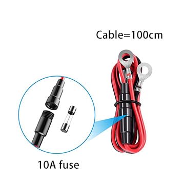 USB C Car Charger Socket, Marine Grade 12V Outlet with Dual 18W PD Ports & QC 3.0 Fast Charging, IP66 Waterproof Aluminum Flush Mount for Car, Boat, RV, Marine