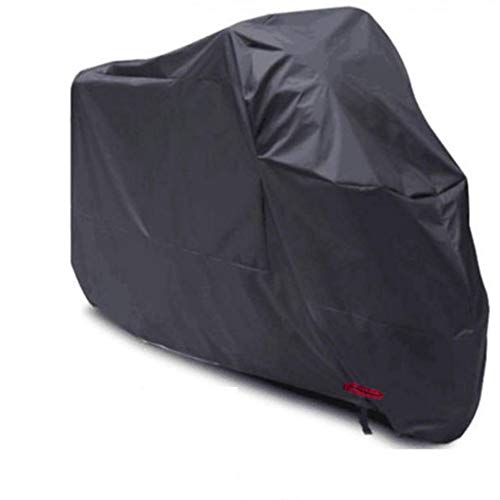 J&C 104x37x43Inhces Motorcycle Cover Waterproof Dust-Proof Outdoor Rain UV Protector Motorbike Covers for Motorcycle - size: XXL