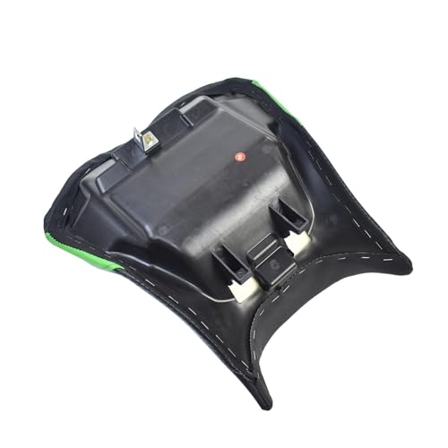 for ninja400 Z400 18-24 Front Driver Seat Cushion(Front Seat-Green) | Upgrade Soft PU leather Anti-slip Pillion Saddles Seat Covers Cushion Cover Pillion Pad Set Front Driver Rider Seat - color: Front Seat-Green