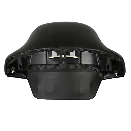 TCMT Painted Black King Motorcycle Trunk Backrest Pad Fit For Harley 2014-2025 Road King CVO Road Glide Street Glide Electra Glide Pack - color: Style A