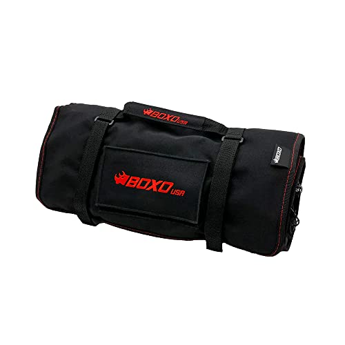 Boxo USA Combo Tool Roll 82-Piece Metric and SAE Tool Roll and Dry Bag - Compact Organizer for Tools - size: 82-Piece Metric and SAE