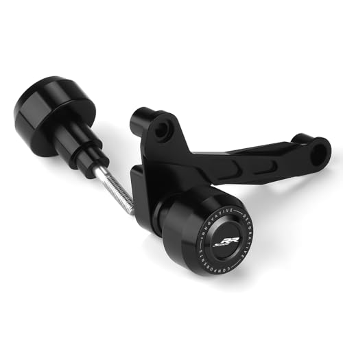 Motorcycle Frame Sliders Falling Protection CNC Compatible with S1000RR 2025 2024 2023 Crash Protector Pad Engine Fairing Guards S 1000 RR S1KRR S1000 RR S 1000RR S1000RR Accessories (Black) - color: black