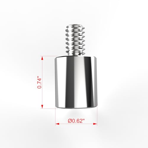 Gear Shift Lever Foot Peg Extension for Harley Davidson - Chrome Steel (Chrome-plated, 3/4'extension) - color: Chrome-plated, size: 3/4'extension