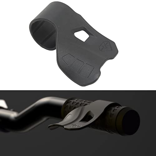 Motorcycle Throttle Assist, 28mm Aperture Ergonomic Motorcycle Cruise Control Hand Assistant, Flexible Nylon 66 Motorcycles Grips Throttle Holder for Modification, Black