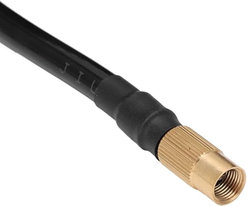 32.8FT Recoil Air Hose, Car Air Pump Extend Hose with Bend, PS20 Female Plug Inflator Extension Tube for American Tire Nozzle Car Motorcycle - size: 32.8 ft