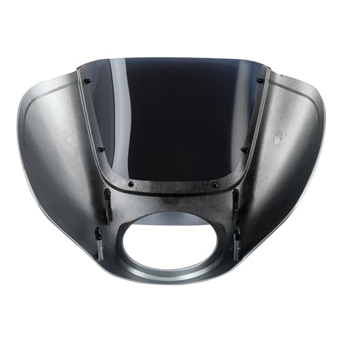 Front Headlight Quarter Fairing Windshield Fit For Harley Softail Low Rider FXLR S FXLRS 2018-2025 Street Bob FXBB FXBBS 2018-2025 Softail Standard FXST 2020-2024 Barracuda Silver - color: Fairing Barracuda Silver