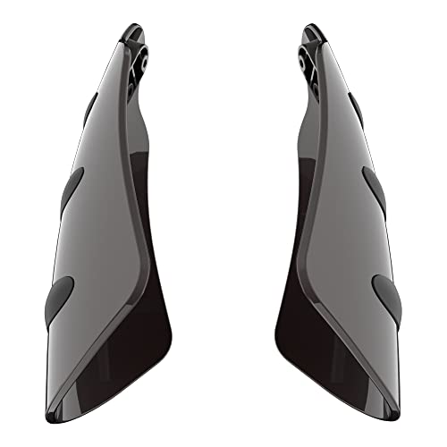 Advanblack Color Matched Hand Guard for Harley Touring & Softails - color: Black Forest