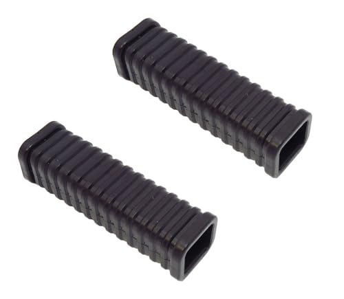 2 Genuine Honda Passenger Foot Peg Rubbers 95011-31000 Fits Honda CA72 CA77 CA160 CA175 CA200 CB100 CB125 CB160 CB175 CB350 CB450 CB500 CB550 CB750 CL90 CL100 CL125 CL160 CL175 CL350 CL450 CT90 S90