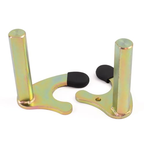 Motorcycle Rear Wheel Lift Stands Frame Accessories Swingarm Spool Lift Stand Paddock Stands Attachment U-Shape Rear Wheel Stand with Anti-Slip Rubber Protecotor (Round Tube) - size: Round Tube