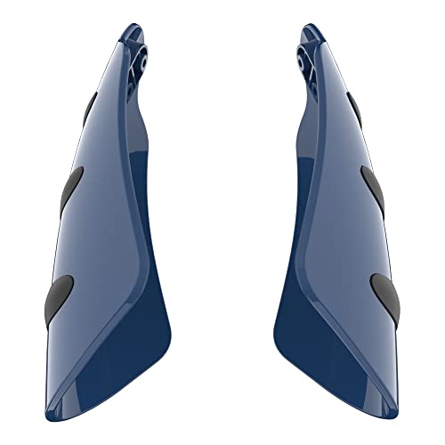 US Stock Advanblack Color Matched Hand Guard For Harley Touring & Softails - color: Billiard Blue