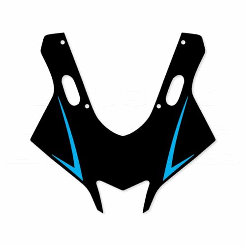 Motorcycle Front Fairing Reflective Sticker Decals,Light Blue | Compatible with Yamaha YZF R25 R3 2019-2022 - color: Light Blue