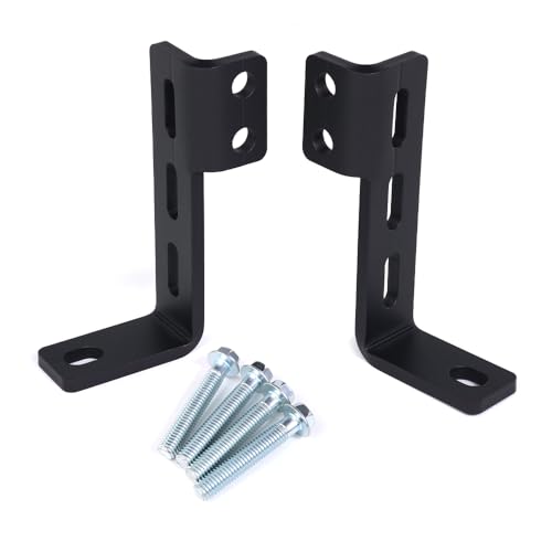 Motorcycle Auxiliary Light Mount Fit for KLR650 2008-2024, Fog Light Rack Spotlight Bracket Holder