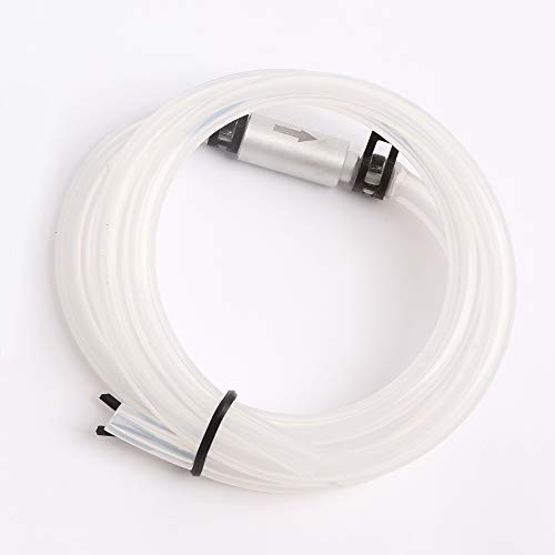 WINTOOLS 7, 8, 9, 10, 11, 12mm Brake Fluid Clutch Bleeder Hose with 12 Point Wrench and Check Valve