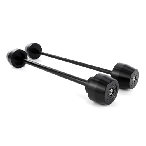 Xitomer Front Rear Fork Sliders Fit for 2024 2025 CFMOTO 675SS 675SR 675 SR-R Axle Sliders Fit for 2025 CFMOTO 675NK Motorcycle Front + Rear Axle Sliders Crash Protector