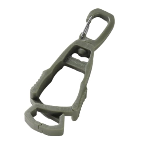 2 Pcs Gloves Belt Clips Hanger Gloves Holder Grabbers Clip Holder Work Clip Keeper Easy to Use Belt Clips Clamp Lightweight Connector - color: ArmyGreen