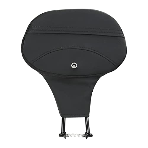 C.C. RIDER Driver Rider Backrest Fit for Harley Touring Road King Street Glide Road Glide Electra Glide and Tri Glide Models 2009-2023 2009-2023 - color: Rider Backrest 16#Red Stitching