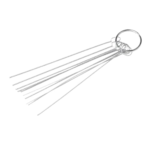 Hot Brushes Cleaner Tools For Carburetor Carbon Jet Remove Cleaning Needles Compatible With Automobile Motorcycle ATV Welder Chainsaw(Needles) - color: Needles