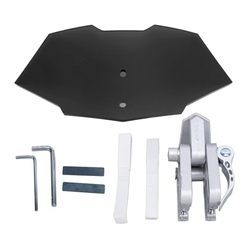 Motorcycle Windscreeb Extension, Wind Deflector Windscreen Extension for Motorbike, Windscreeb Acrylic Heightened Adjustable Clip On (Smoked Black) - size: Smoked Black