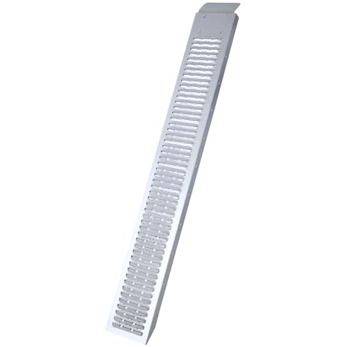 Loading Ramps, 960lbs Capacity Loading Ramps for Pickup Trucks, Steel Motorcycle Ramp, Dirt Bike Ramp for Truck, Lawn Mower, Snowblower, ATV, Quad, Pack of 2 (66" L) - size: 66" L