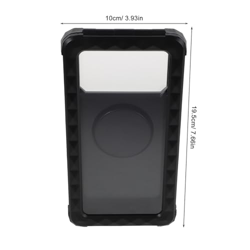 Zerodeko Motorcycle Navigation Phone Holder Handlebar Mount Vibration-Proof Waterproof Clamp Compatible for Motorbike Outdoor Riding