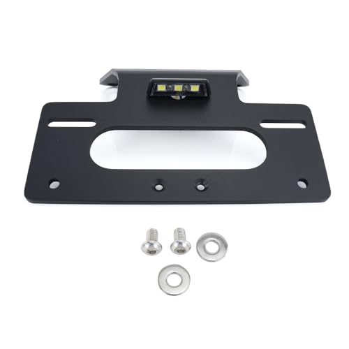Fender Eliminator Fit for DR650 DR650S DR650SE 1996-2026 License Plate Holder Bracket with LED Light Tail Tidy