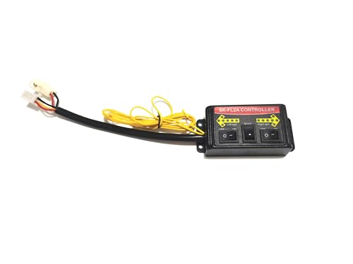 CFLMYYXGS 12V-24V Waterproof Vehicle Amber/White LED Lights Arrow Pilot Light Signal Light Watering Cart Sweeper Work Car Construction Vehicle LED Pilot Light Wrecker Indicator Light bar - color: Amber-White