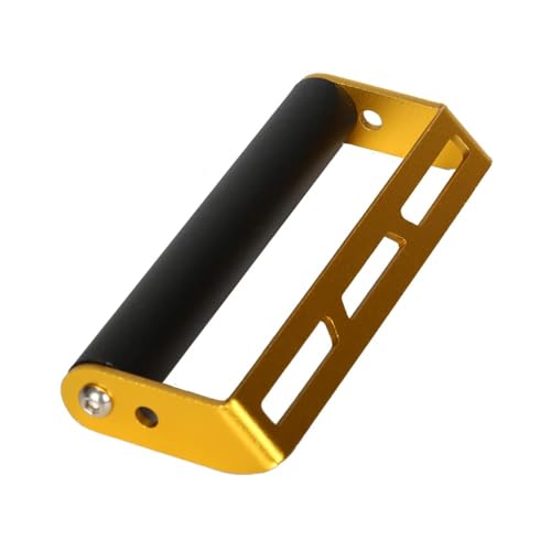 Off-Road Motorcycle Phone Mount, Universal Handlebar Mount for GPS Navigation & Smartphone, Dirt Bike Phone Holder (Gold) - size: Gold
