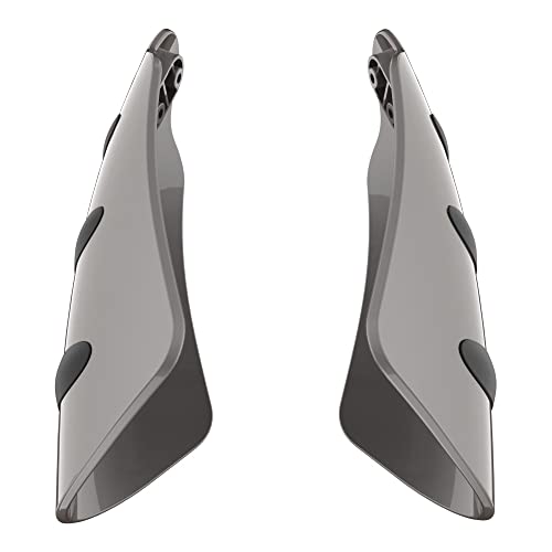US Stock Advanblack Color Matched Hand Guard For Harley Touring & Softails - color: Billet Silver