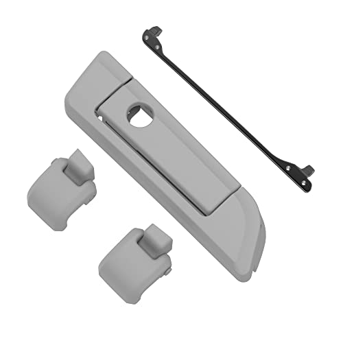 Moto Onfire Black Earth Tour Trunk Luggage Latches Hinges Fit for AB Harley Touring Razor Chopped King Tour Trunk Luggage - color: Black Earth