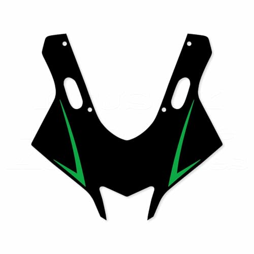 Motorcycle Front Fairing Reflective Sticker Decals,Green | Compatible with Yamaha YZF R25 R3 2019-2022 - color: Green