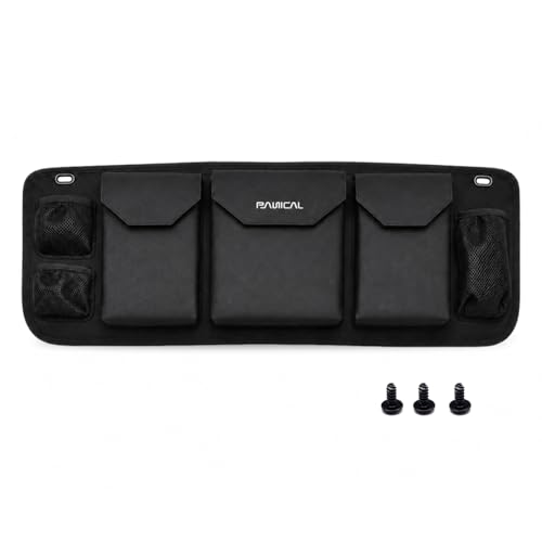 PANICAL Motorcycle for Honda GoldWing GL1800 Tour DCT 2021-2024 2025 2026 Rear Top Trunk Organizer Bag Gloves Tools & Accessories Nylon Fit Inside Top Case (Black)