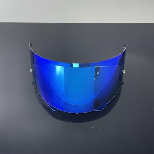 YOURNAME HJ33 Shield for HJC I90,i91 Face Shield Uv-protected Visera Casco Moto Visera Casco Moto (Deep Blue-For Day) - color: Deep Blue-for Day