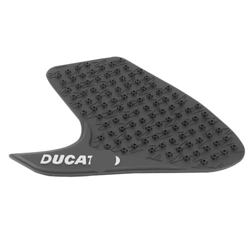 Gas Tank Pad Protector, Motorcycle Accessories Anti Slip Fuel Tank Pad Knee Grip Protector Sticker For D&ucati Monster 696 795 796 1100, Black