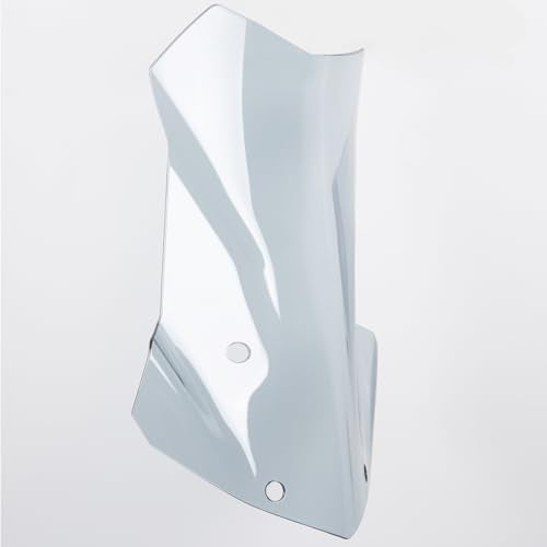 Motorcycle Tall Windscreen Windshield Screen Shield Wind Deflector Compatible with B.M.W R1200GS LC R 1200GS ADV 2014-2018 R1250GS R 1250GS Adventure 2018-2023 (Light Smoke) - color: Light Smoke