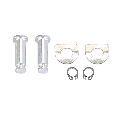 uxcell Motorcycle Footpegs 1" - 1 1/4" Highway Crash Bar Foot Peg Clamps Engine Guard Mounts Adapter for Harley Davidson