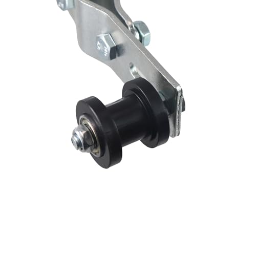 Chain Tensioner Adjuster W/8mm chain tensioner Guide wheel for 49cc 60cc 66cc 80cc Engine Motorized Bicycle Dirt Bike ATV bicycles(Black) - color: black