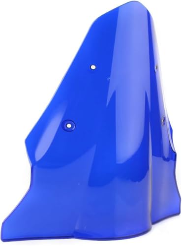 Motorcycle Windshield Windscreen Screen Double Bubble ABS Compatible for Kawasaki Ninja 650 ER-6F ER650F 2012-2016 Blue - size: Blue