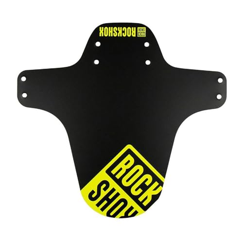 RockShox MTB Fork Fender Black with Neon Yellow Print | bike-fenders - color: Black/Yellow