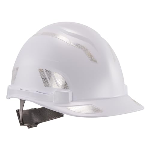 Ergodyne Skullerz 8961 Reflective Hard Hat Stickers, Safety Helmet Strips, Hard Hat Accessories Adhesive Sticker Decal Kit