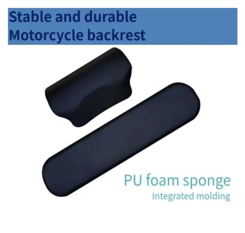 Motorcycle Trunk Backrest Rear Pad Parts Black Passenger Backrest Back Pad Rear Top Luggage Case Box Cushion Pads