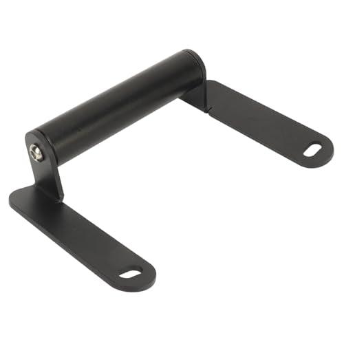 Motorcycle Phone Navigation Bracket, Replacement for SR GT200 GT125, Sturdy Iron GPS Stand Holder with 22mm and 12mm Handlebar Fit, Rust - Electrostatic Spray Coa